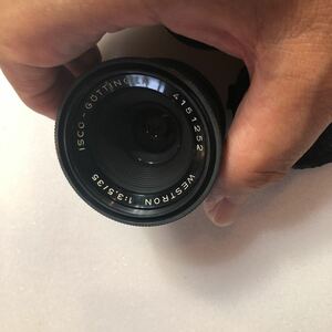 エキザクタマウント　ISCO-GOTTINGEN WESTRON 35MM/ F3.5 ドイツ製　送料着払い