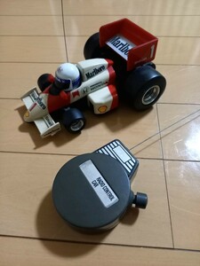 レア物、動作確認済！マルボロ　F1　ラジコンカー、ホワイト×レッド