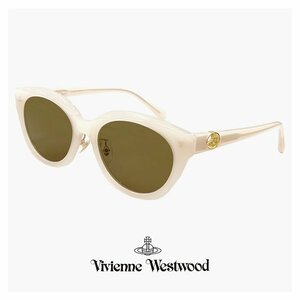 新品 レディース ヴィヴィアン ウエストウッド サングラス 41-5005 c02 54mm Vivienne Westwood uvカット 紫外線対策 ウェリントン 型