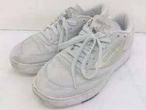 ◇ Reebok リーボック FV5539 CLUB C DOUBLE スニーカー シューズ サイズ24.5cm グレー レディース