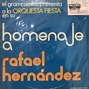【新宿ALTA】ORQUESTA FIESTA/HOMENAJE A RAFAEL HERNANDEZ(LPS007)