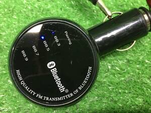 ヴァーテックス FMトランスミッター DON-09N Bluetooth ※通電のみ確認