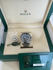 超美品 2022年 新品購入 ROLEX ロレックス Deep Sea ディープシー　126660