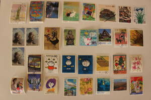 使用済み切手　８０円　３２枚　日本切手　記念切手