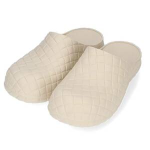 ボッテガヴェネタ BOTTEGA VENETA 741339V11T0 9031 SLIPPER サイズ:41 イントレチャートラバーサンダル 新古品 SB01