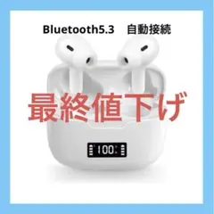 イヤホン ワイヤレスイヤホン bluetooth5.3 ワイヤレス