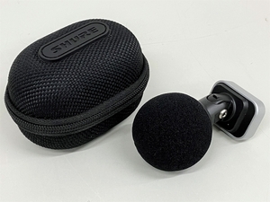【動作保証】 Shure MOTIV MV88 Lightning Digital Stereo Condenser Microphone ライトニング コンデンサー マイクロフォン 中古 K8717780