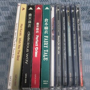 JA731●処分品 /倉木麻衣 アルバム+シングル(マキシ)CD 計10点セット