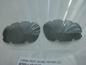 処分価格！ スプリットジャケット　vented用 カスタム偏光・調光レンズ Grey Photochromic Polarized 新品 OAKLEY split jacket vented