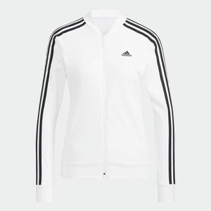 ★アディダス ゴルフ adidas GOLF 定価12000円 新品 レディース スリーストライプス ジャケット ウェア 白 Lサイズ[HA0214-L]二 弐★QWER