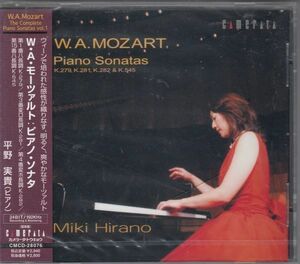 [CD/Camerata]モーツァルト:ピアノ・ソナタ第1,3,4&15番/平野実貴()p 2004.1