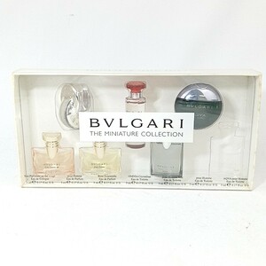 B 162 # 【 ミニボトル6本セット 】 BVLGARI THE MINATURE COLLECTION / OMNIA CRYSTALLINE / pour HOMME Soir / 香水 フレグランス