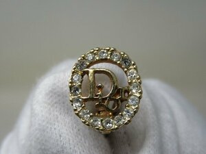 ◆Dior ディオール　イヤリング　ゴールド系　片耳のみ　中古◆11695★