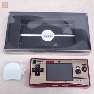 未使用 非売品 GB micro ゲームボーイミクロ 本体 見本 非動作品 フェイスプレート IIコン クラブニンテンドー club nintendo 箱付【10