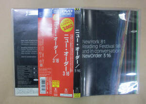 中古音楽DVD　NewOrder / 316　ニューオーダー　管理番号1046