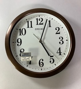 SEIKO　電波クロック　KX379　掛時計　