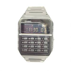 送料無料h56580 CASIO カシオ 3208 CA-53W 電卓付腕時計 腕時計 アラーム ストップウォッチ メンズ