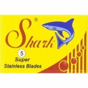 Shark シャーク Super Stainless 両刃 替刃 5枚入 カミソリ シェービング
