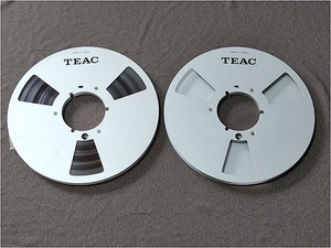 TEAC RE-1002 10号 メタルリール 2本セット 1本テープ付 1円スタート