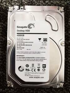 【ジャンク品】Seagate ST4000DM000 4TB ハードディスク(内蔵3.5HDD)