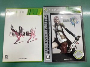 ファイナルファンタジー13_FINAL FANTASY 13 プラチナコレクション セット販売 XBOX360【中古品】