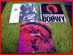 ●LD3枚セット BOOWY/HOTEI/BUCK-TICK レーザーディスク