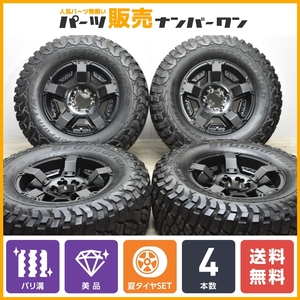 【2021年製 未使用 バリ溝 美品】XD811 ROCKSTAR2 18in 9J ±0 PCD139.7/135 6穴 BFグッドリッチ マッドテレーンT/A KM3 35×12.50R18