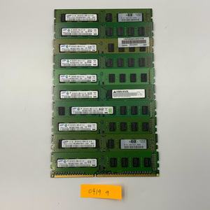 [ディスクトップPC用]Samusng 2G 合計10枚セット メモリ メモリーPC3-10600U PC3-12800U混在通常1.5V DDR3 1600 1333 0419_09
