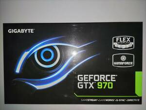 GIGABYTE NVIDIA GeForce GTX970 4GB GDDR5 GV-N970WF3OC-4GD 動作品