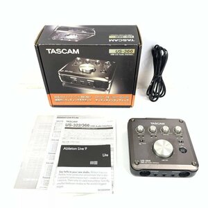 TASCAM タスカム US-366 オーディオインターフェース 箱付★動作未確認品