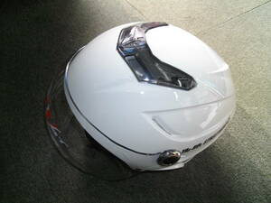 TNK工業　STR-W BT　ハーフヘルメットインナースモークシールド付きフリーサイズ　注文時には、色の指定を