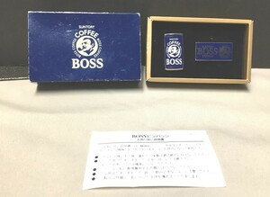 ※未使用品※　サントリー　BOSS　ピンバッジ　当時物　SUNTORY