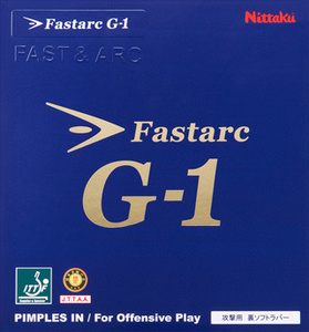 [卓球]Fastarc G-1(ファスターク) 　赤・特厚 　Nittaku(ニッタク)