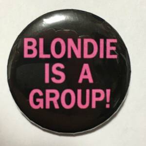缶バッジ 3.2mm Blondie ブロンディ デボラハリー Power Pop パワーポップ パンク　Garahe Punk Ramones