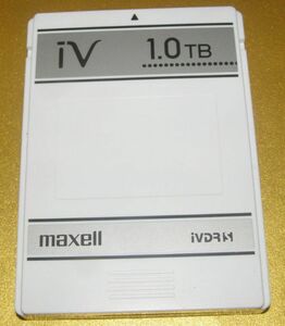 【動作不明のジャンク/ iVDR-S規格/1.0TB】☆maxell マクセル リムーバブル・ハードディスク M- VDRS1T.E.WH (送料：185円～)