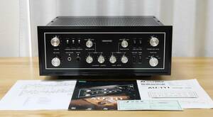 【中古】サンスイ SANSUI 真空管ステレオプリメインアンプ AU-111 Vintage1999 MCトランス付き 動作難あり