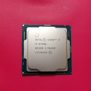 Intel Core i7 8700K SR3QR 3.70GHz [LGA1151 第8世代] 