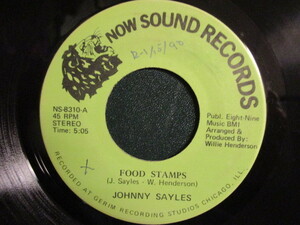 Johnny Sayles ： Food Stamps 7