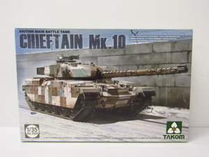 TAKOM タコム イギリス主力戦車 チーフテン Mk.10 プラモデル 未組立品 中古 ◆TY12425