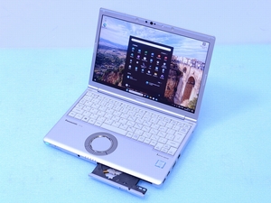 CF-SV7TDEVS Office DVDマルチ core i5 8350U SSD256GB メモリ8GB 顔認証対応カメラ Panasonic ノートパソコン中古 PC 管理J05