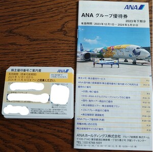 ANA 全日空 株主優待券 20枚 使用期限2024年11月30日 冊子つき