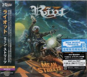 【新譜/国内盤新品】RIOT ライオット/Mean Streets(通常盤、１ＣＤ仕様)