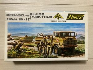 ☆希少品☆ NIMIX 1/87 PEGASO ALJIBE TANK TRUK タンク トラック　未組立品