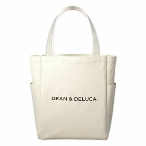 送料230円★新品★DEAN&DELUCA ディーン&デルーカ 特大デリバッグ トートバッグ 【ホワイト 白】 オトナミューズ 2月号付録★即決