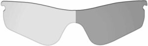 処分価格！！！★オークリー レーダーロックパス用 カスタム 調光レンズ　RadarLock Path Grey Photochromic 