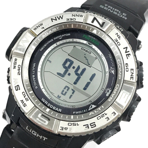 カシオ プロトレック タフソーラー デジタル 腕時計 メンズ PRW-3500 稼働品 ファッション小物 CASIO QR052-105