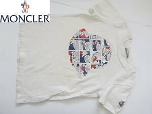 MONCLER モンクレール ★キッズ 白　ホワイト　半袖　Tシャツ　6（116）　120相当　モンクレールジャパン