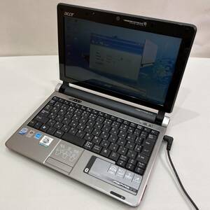 【送料無料】acer エイサー Aspire one D250-Bk83 モニター13インチ未満 WindowsXP ノートパソコン PCケース付 通電・動作確認済み