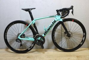 Di2カスタム!!■BIANCHI ビアンキ OLTRE XR3 DISC フルカーボン SHIMANO ULTEGRA R8070 Di2 2X11S サイズ47 2020年モデル 超美品