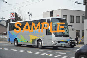 D-13【バス写真】Ｌ版１枚　長電バス　エアロクイーン　